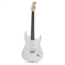 Elektrická gitara Chord CAL63, biela, 6 strún, jelša/javor