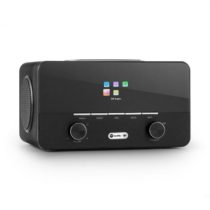 Auna Connect 150 BK, 2.1 internetové rádio s mediaprehrávačom, WiFi, LAN, USB, DAB+, FM, RDS