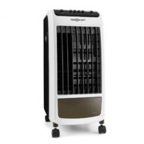 OneConcept CarribeanBlue, mobilný ochladzovač vzduchu, ventilátor, 70 W, čierny/biely