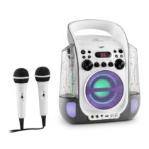 Auna Kara Liquida, karaoke systém, CD, USB , MP3, fontána, LED, 2 x mikrofón, prenosný