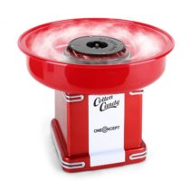 OneConcept Candyland 2, 500 W, červený, retro prístroj na prípravu cukrovej vaty