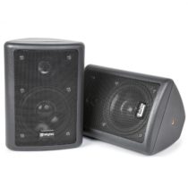 Skytec pár 2-pásmových stereo reproduktorov, čierne, 75 W max., vrátane montážneho materiálu