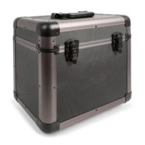 Power Dynamics PRC80 12&quot; Titanium kufrík na gramofónové platneVinyl Case 80 platní