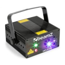 Beamz Helene Double Laser RG, dvojitý laser, multibodový, IRC, 3W, modré LED svetlo