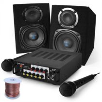 Electronic-Star Karaoke set „Pony´s Ranch“ reproduktory &amp; mikrofón