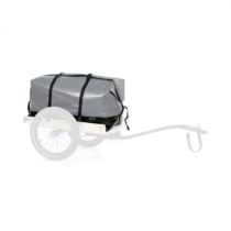 KLARFIT Cargo Bull, Travel Bag, prenosná taška, 120litrov, vodeodolná, roll-top, sivá