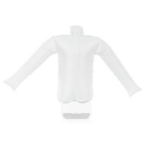 Klarstein ShirtButler Pro, nástavec na tričko, príslušenstvo, S-XL, nylon, biely