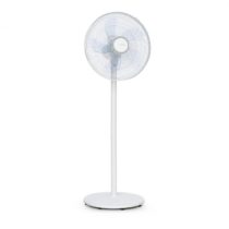 Klarstein Windflower, stojanový ventilátor, 5 lopatiek (15&quot;/38,5 cm), 50 W, biely
