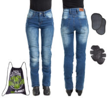 Dámske moto jeansy W-TEC Panimali
